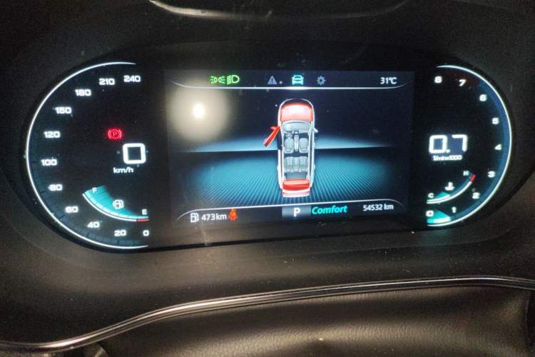 Used Roewe RX5 MAX 2019 300TGI Automatic 4G Connect Luxury Edition Instrument Cluster