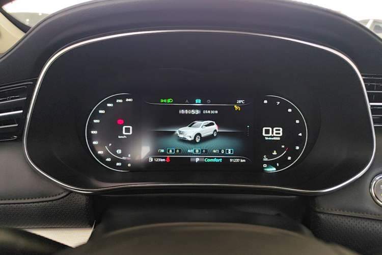 Used Roewe RX5 MAX 2019 300TGI Automatic Smart Cabin Luxury Edition Instrument Cluster