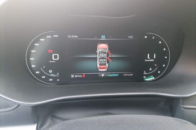 Used Roewe RX5 MAX 2019 300TGI Automatic 4G Connect Luxury Edition Instrument Cluster