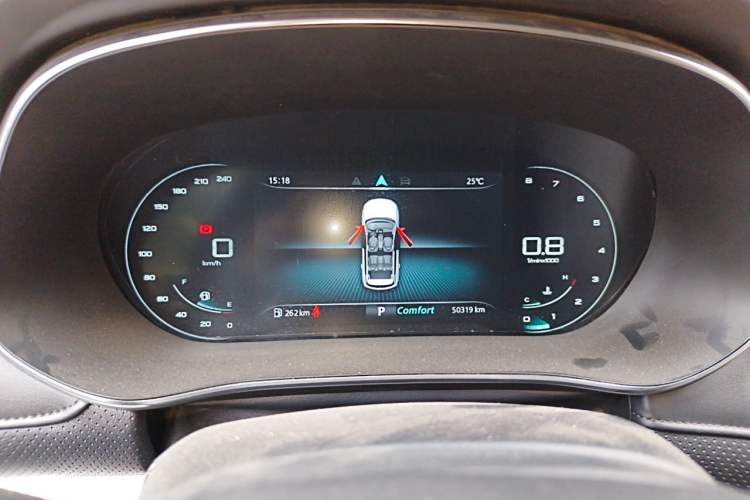 Used Roewe RX5 MAX 2019 300TGI Automatic Smart Cabin Luxury Edition Instrument Cluster