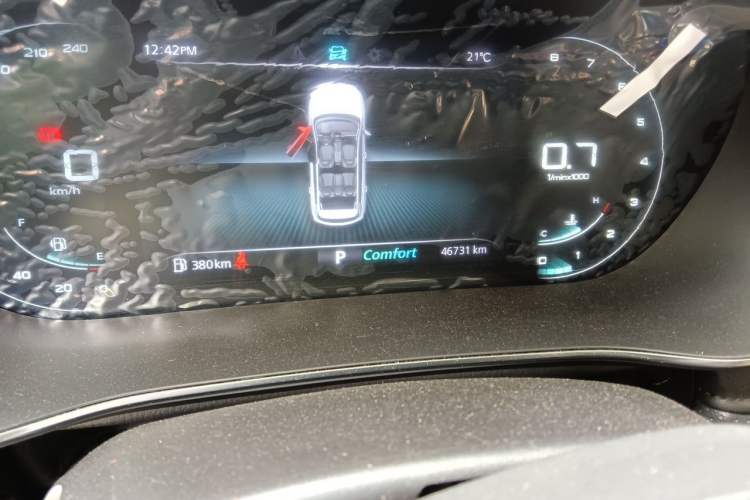 Used Roewe RX5 MAX 2019 300TGI Automatic 4G Connect Luxury Edition Odometer Close Up