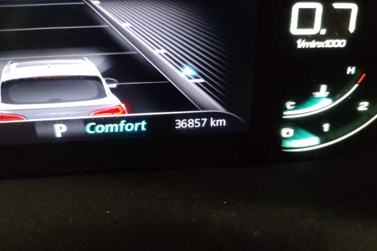 Used Roewe RX5 MAX 2019 300TGI Automatic Intelligent Driving Health Cabin Edition Odometer Close Up