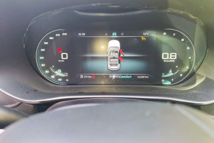 Used Roewe RX5 MAX 2019 300TGI Automatic Smart Cabin Luxury Edition Odometer Close Up