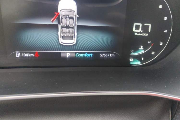 Used Roewe RX5 MAX 2019 300TGI Automatic 4G Connect Luxury Edition Odometer Close Up