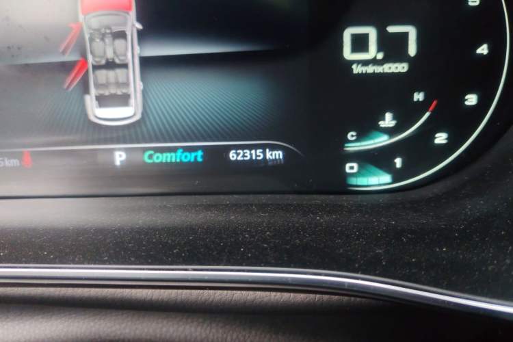 Used Roewe RX5 MAX 2019 300TGI Automatic Smart Cabin Luxury Edition Odometer Close Up