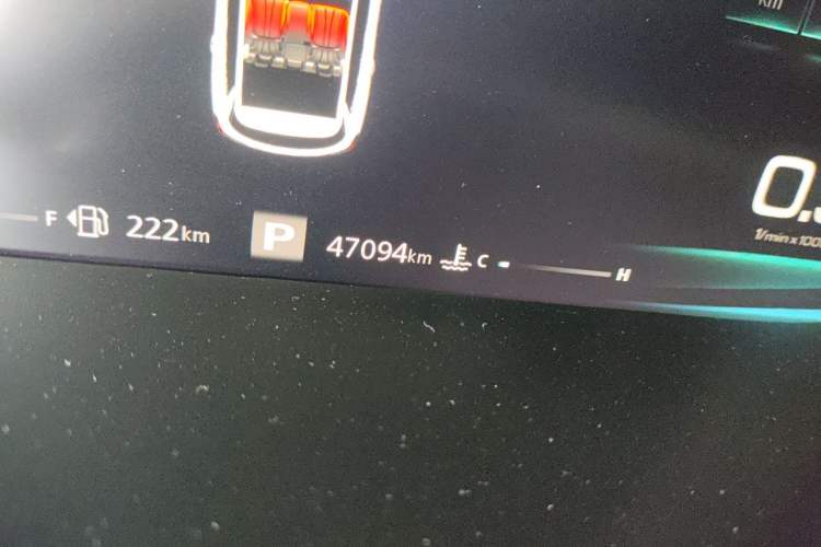Used Roewe RX5 MAX 2019 400TGI Automatic Smart Cabin Flagship Edition Odometer Close Up