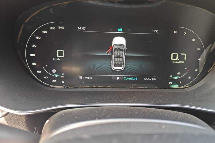 Used Roewe RX5 MAX 2019 400TGI Automatic Smart Cabin Luxury Edition Odometer Close Up