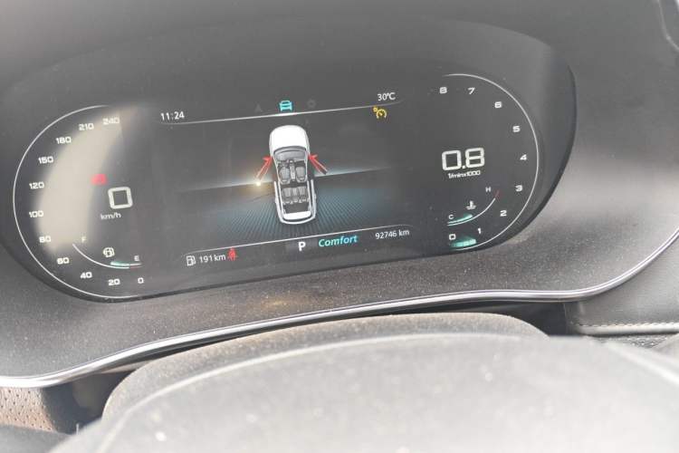 Used Roewe RX5 MAX 2019 300TGI Automatic Smart Cabin Luxury Edition Odometer Close Up