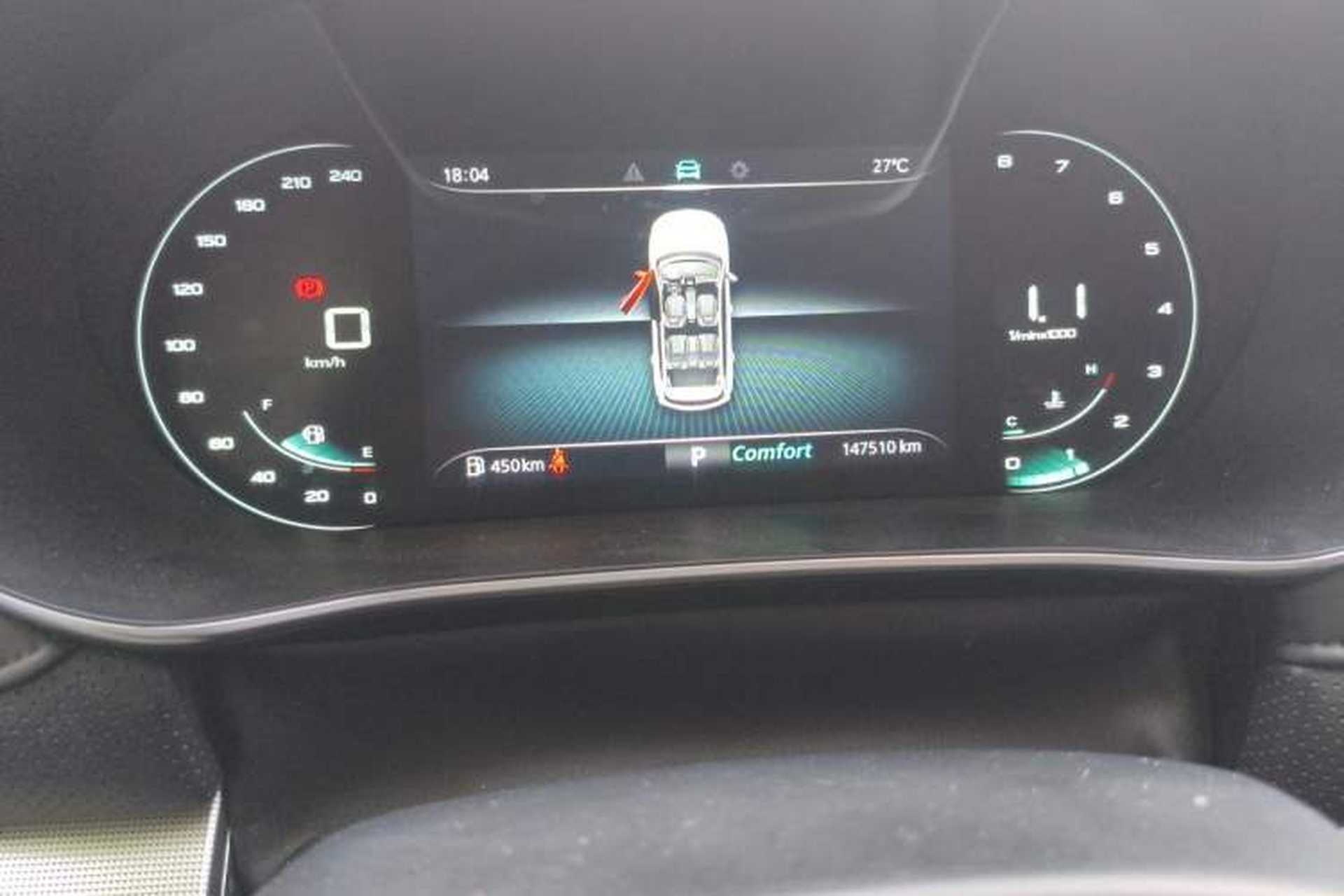 Used Roewe RX5 MAX 2019 300TGI Automatic 4G Connect Luxury Edition Odometer Close Up