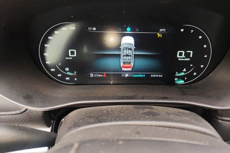 Used Roewe RX5 MAX 2019 300TGI Automatic Smart Cabin Luxury Edition Odometer Close Up