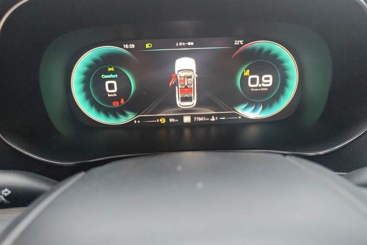 Used Roewe RX5 MAX 2019 300TGI Automatic Smart Cabin Flagship Edition Odometer Close Up