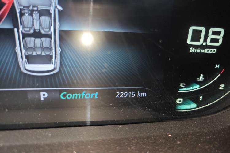 Used Roewe RX5 MAX 2019 300TGI Automatic Smart Cabin Luxury Edition Odometer Close Up