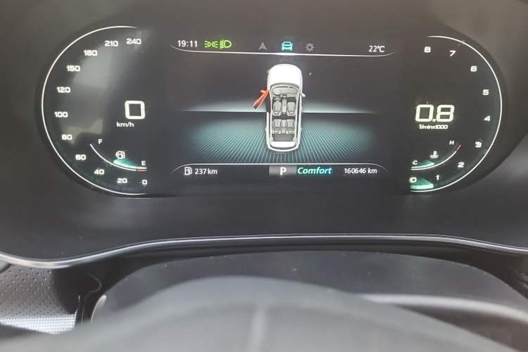 Used Roewe RX5 MAX 2019 300TGI Automatic Smart Cabin Luxury Edition Odometer Close Up