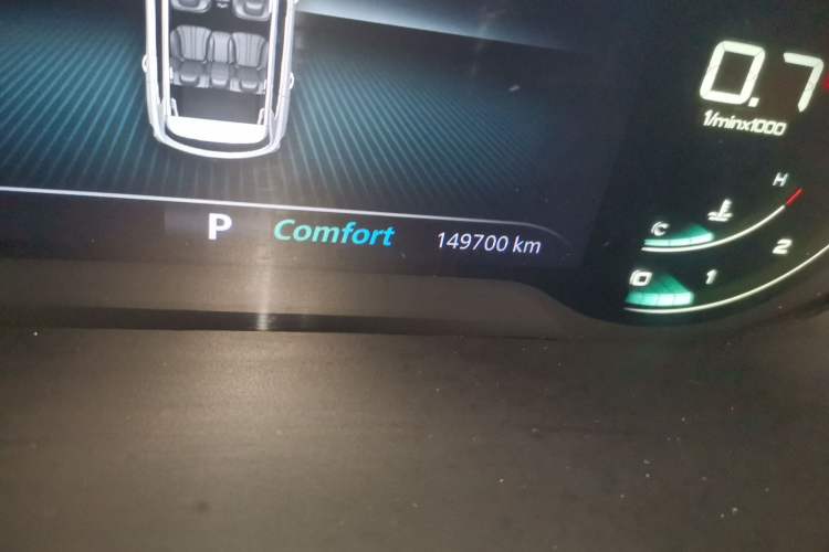 Used Roewe RX5 MAX 2019 300TGI Automatic 4G Connect Luxury Edition Odometer Close Up