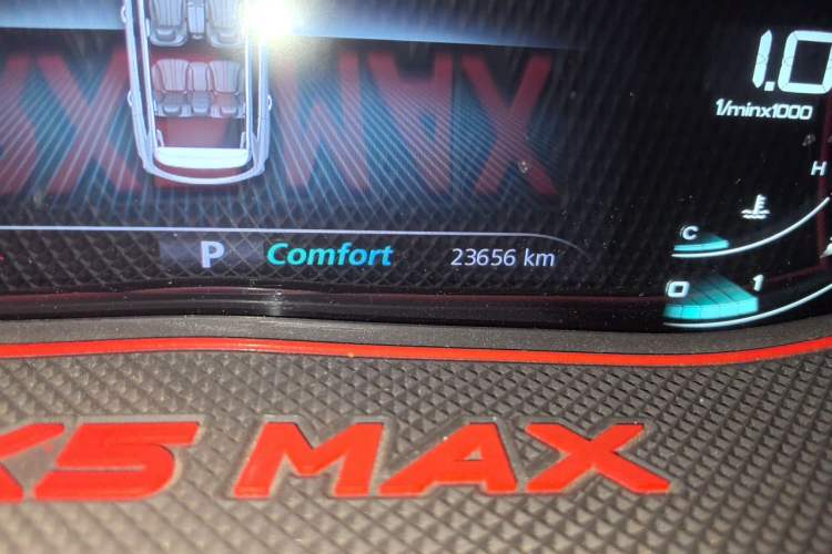 Used Roewe RX5 MAX 2019 300TGI Automatic Smart Cabin Luxury Edition Odometer Close Up