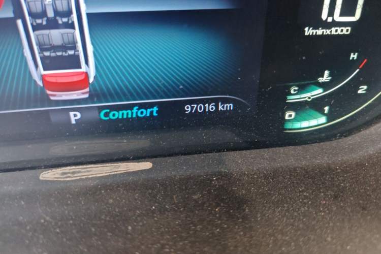 Used Roewe RX5 MAX 2019 300TGI Automatic 4G Connect Luxury Edition Odometer Close Up