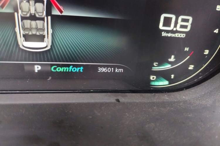 Used Roewe RX5 MAX 2019 300TGI Automatic 4G Connect Luxury Edition Odometer Close Up