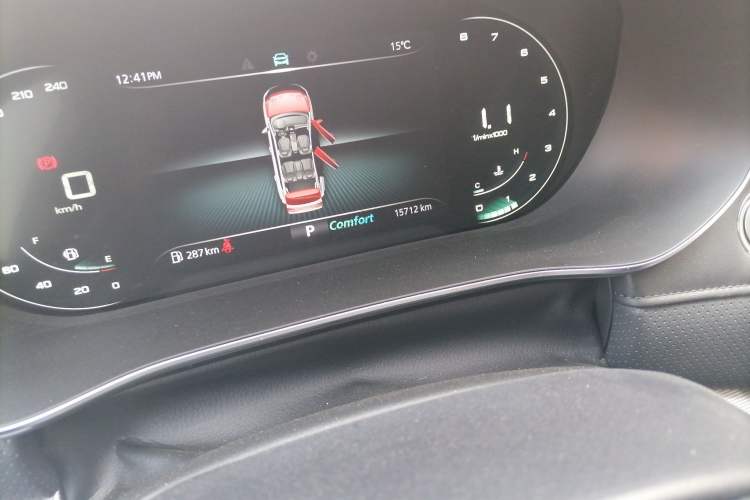 Used Roewe RX5 MAX 2019 300TGI Automatic 4G Connect Luxury Edition Odometer Close Up