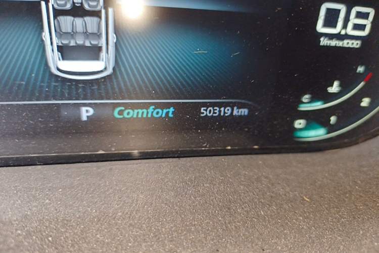 Used Roewe RX5 MAX 2019 300TGI Automatic Smart Cabin Luxury Edition Odometer Close Up