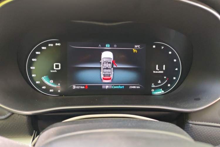 Used Roewe RX5 MAX 2019 300TGI Automatic Smart Cabin Luxury Edition Instrument Cluster