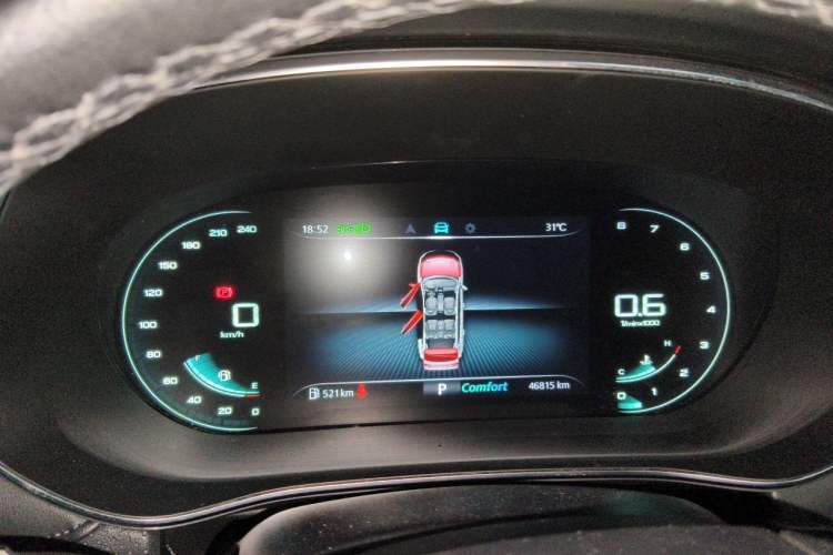 Used Roewe RX5 MAX 2019 400TGI Automatic Smart Cabin Luxury Edition Instrument Cluster