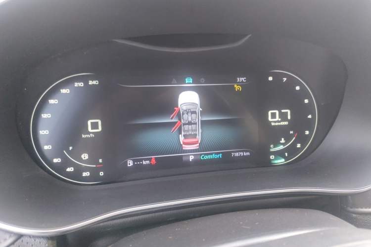 Used Roewe RX5 MAX 2019 400TGI Automatic 4G Connect Luxury Edition Instrument Cluster