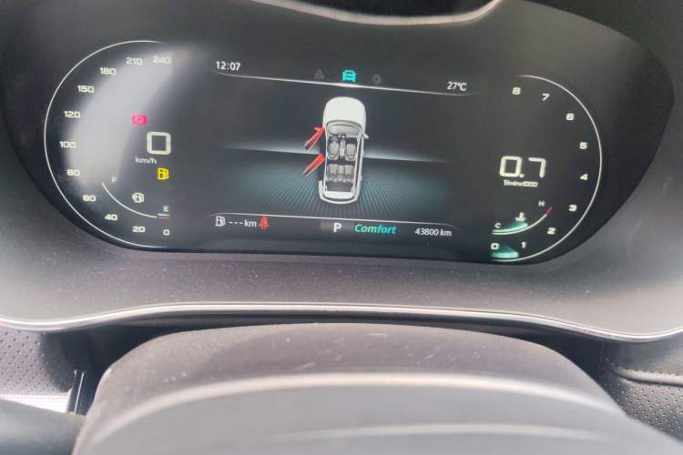 Used Roewe RX5 MAX 2019 300TGI Automatic 4G Connect Luxury Edition Instrument Cluster