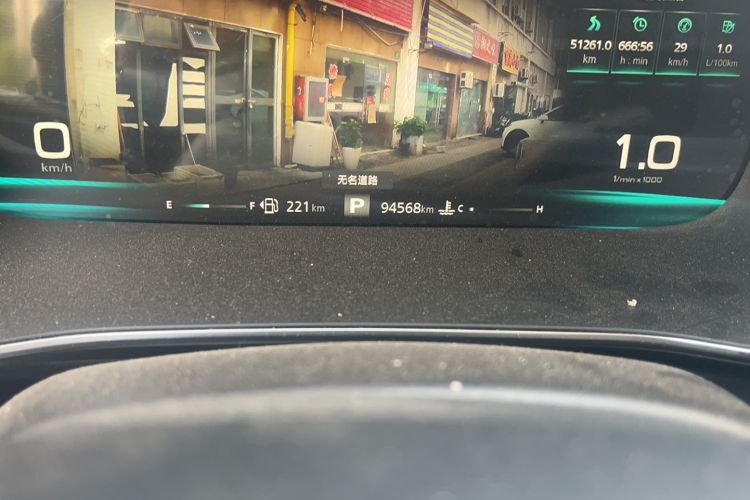 Used Roewe RX5 MAX 2019 300TGI Automatic Smart Cabin Flagship Edition Odometer Close Up