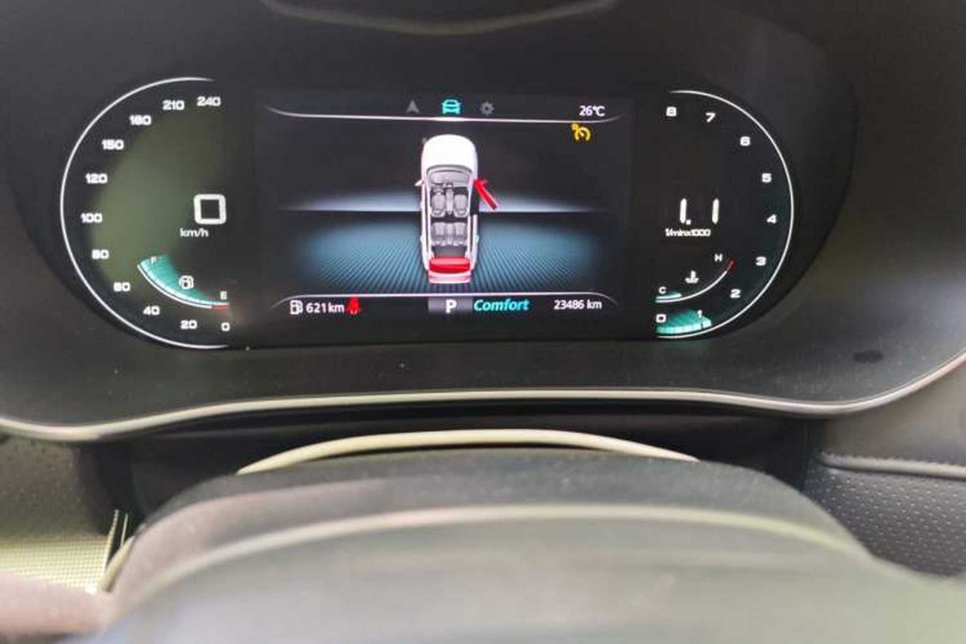 Used Roewe RX5 MAX 2019 300TGI Automatic Smart Cabin Luxury Edition Odometer Close Up