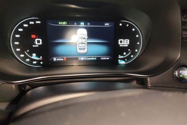 Used Roewe RX5 MAX 2019 300TGI Automatic 4G Connect Luxury Edition Odometer Close Up