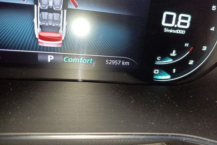 Used Roewe RX5 MAX 2019 300TGI Automatic Intelligent Driving Health Cabin Edition Odometer Close Up