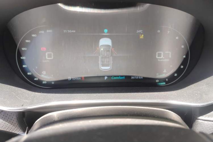 Used Roewe RX5 MAX 2019 300TGI Automatic Intelligent Driving Health Cabin Edition Odometer Close Up