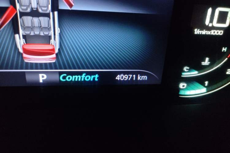 Used Roewe RX5 MAX 2019 300TGI Automatic 4G Connect Luxury Edition Odometer Close Up