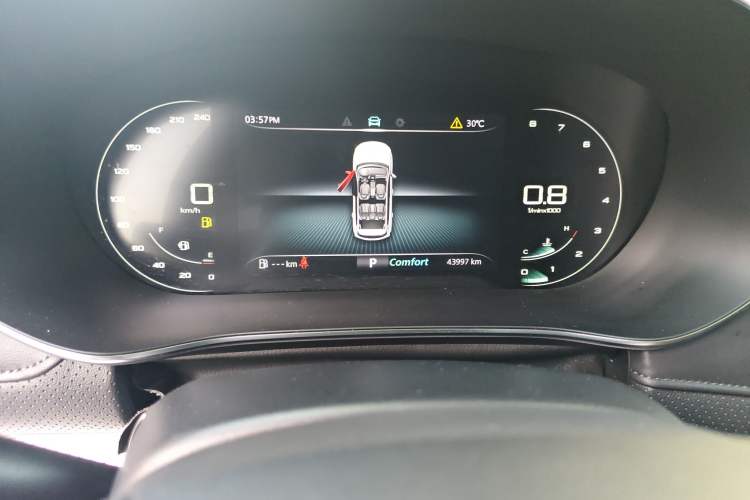 Used Roewe RX5 MAX 2019 300TGI Automatic 4G Connect Luxury Edition Odometer Close Up