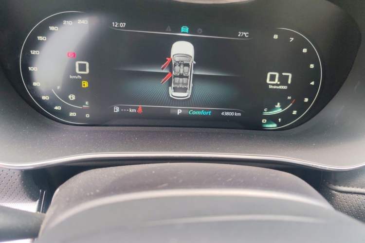 Used Roewe RX5 MAX 2019 300TGI Automatic 4G Connect Luxury Edition Odometer Close Up