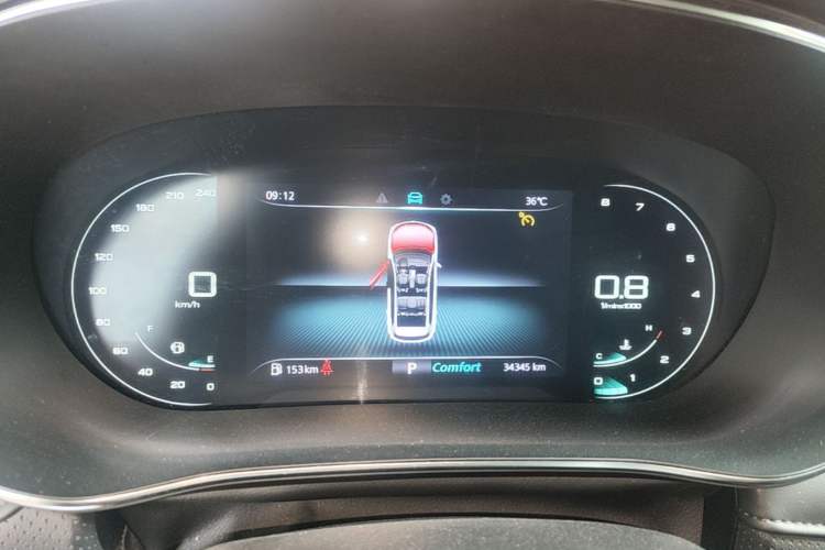 Used Roewe RX5 MAX 2021 Supreme Series 400TGI Automatic Luxury Cabin Edition Instrument Cluster