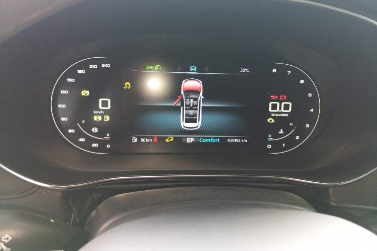 Used Roewe RX5 MAX 2021 Supreme Series 400TGI Automatic Luxury Cabin Edition Instrument Cluster