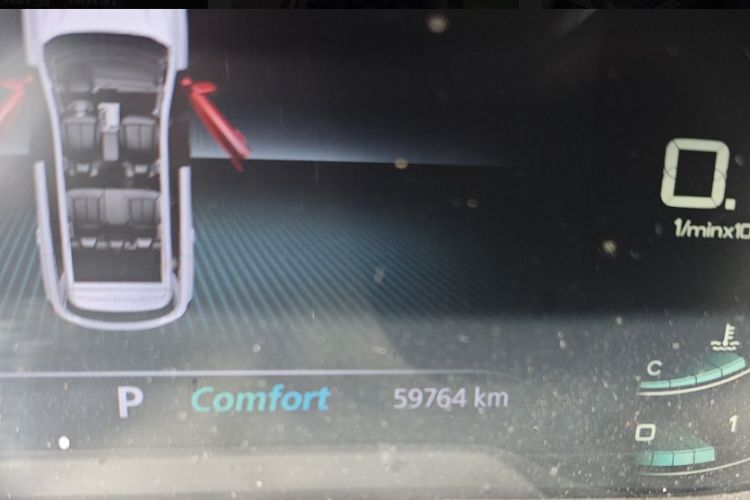 Used Roewe RX5 MAX 2021 Supreme Series 300TGI Automatic Luxury Cabin Edition Odometer Close Up