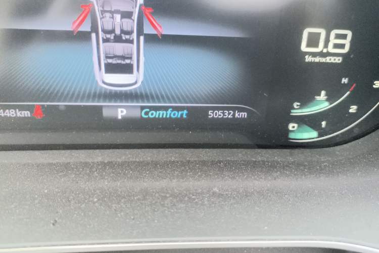 Used Roewe RX5 MAX 2021 Supreme Series 400TGI Automatic Luxury Cabin Edition Odometer Close Up