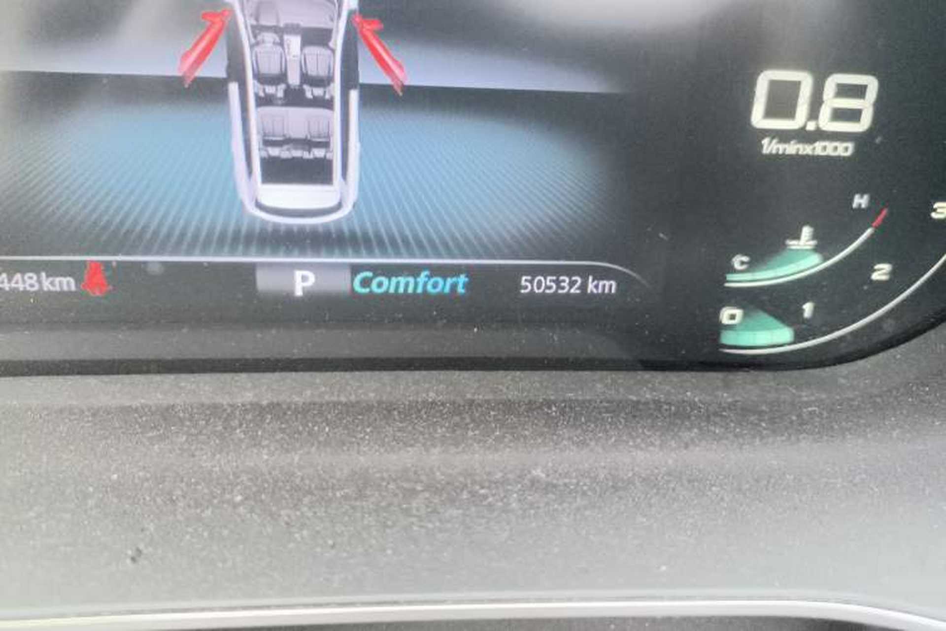 Used Roewe RX5 MAX 2021 Supreme Series 400TGI Automatic Luxury Cabin Edition Odometer Close Up