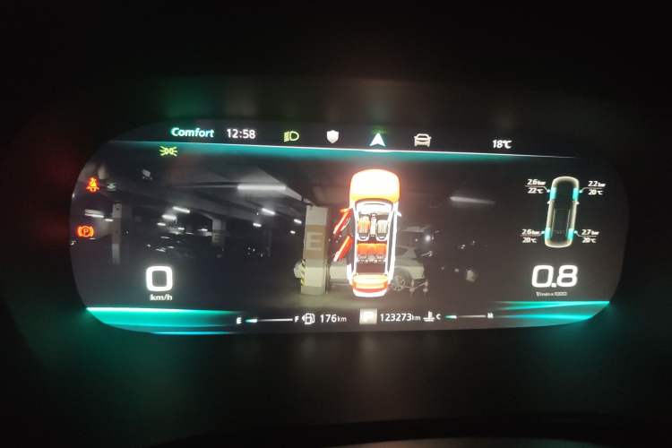 Used Roewe RX5 MAX 2021 Supreme Series 300TGI Automatic Smart Cabin Prestige Edition Instrument Cluster