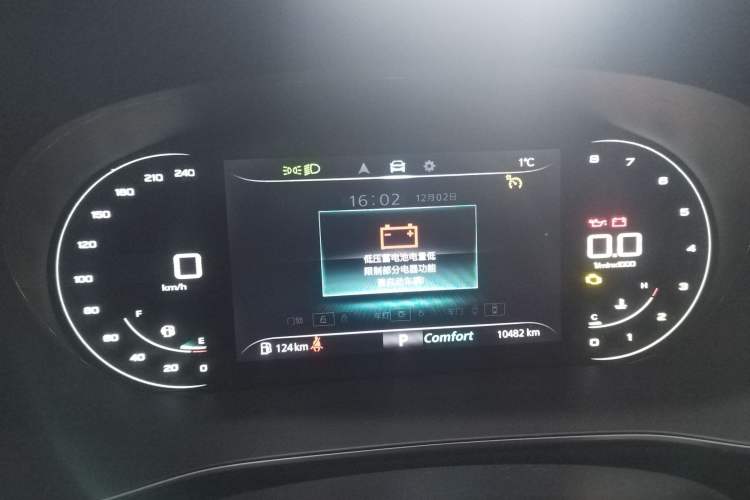 Used Roewe RX5 MAX 2021 Supreme Series 300TGI Automatic Smart Cabin Edition Odometer Close Up