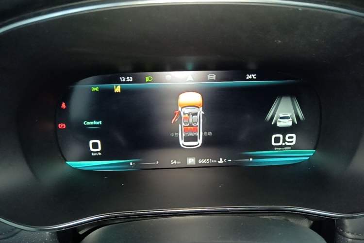 Used Roewe RX5 MAX 2021 Supreme Series 400TGI Automatic Smart Cabin Prestige Edition Instrument Cluster