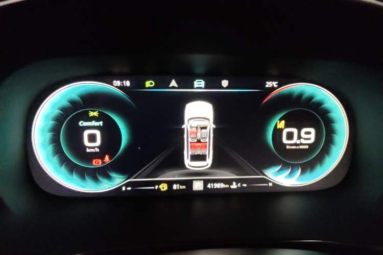 Used Roewe RX5 MAX 2021 Supreme Series 400TGI Automatic Smart Cabin Prestige Edition Instrument Cluster
