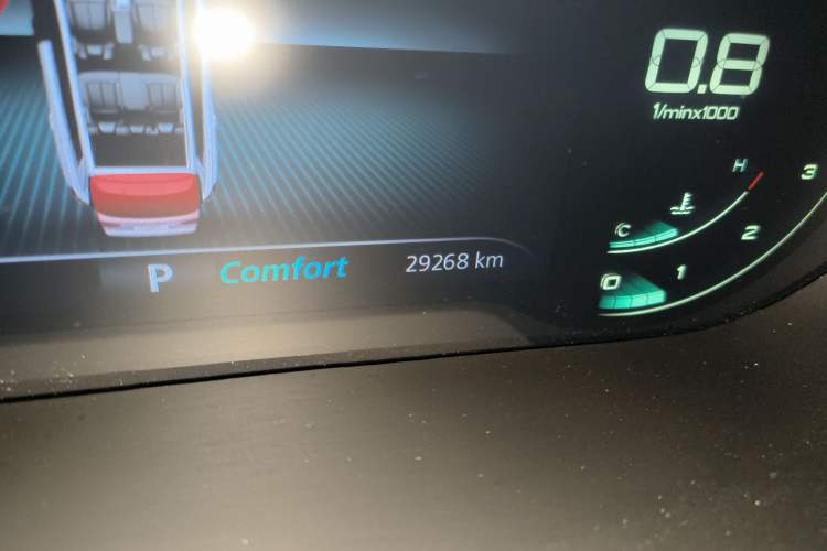 Used Roewe RX5 MAX 2021 Supreme Series 400TGI Automatic Luxury Cabin Edition Odometer Close Up