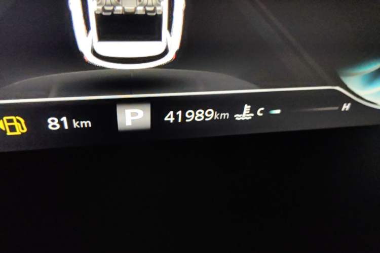 Used Roewe RX5 MAX 2021 Supreme Series 400TGI Automatic Smart Cabin Prestige Edition Odometer Close Up