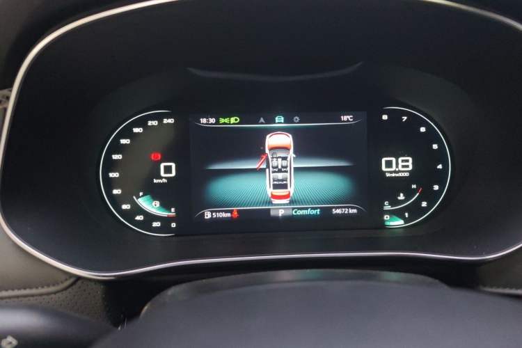 Used Roewe RX5 MAX 2021 Supreme Series 300TGI Automatic Smart Cabin Edition Instrument Cluster