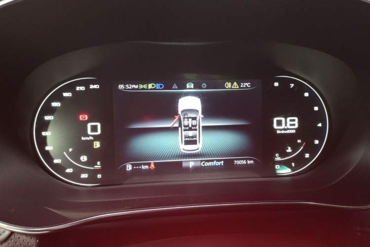 Used Roewe RX5 MAX 2021 Supreme Series 400TGI Automatic Luxury Cabin Edition Instrument Cluster