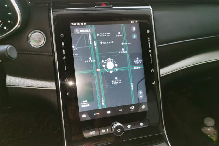 Used Roewe RX5 MAX 2021 Supreme Series 300TGI Automatic Luxury Cabin Edition Audio And AC Panel