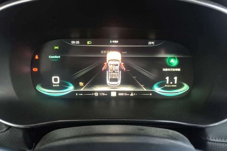 Used Roewe RX5 MAX 2021 Supreme Series 400TGI Automatic Smart Cabin Prestige Edition Instrument Cluster